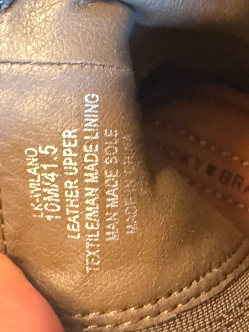NWOT Lucky Brand Women's Brown Leather Ankle‎ Boots - Size 10 - Picture 4 of 6